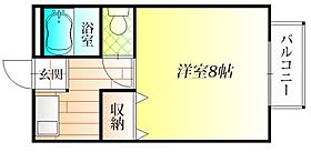 大阪府羽曳野市羽曳が丘４丁目19-13（賃貸アパート1K・2階・23.77㎡） その2