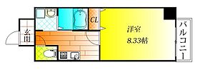 大阪府藤井寺市岡１丁目（賃貸マンション1K・7階・26.35㎡） その2