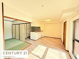 ダイアパレス住之江公園 3LDKのリビング/ダイニング