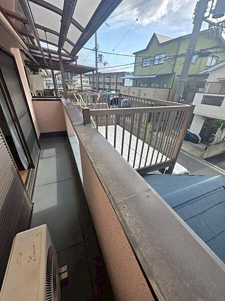 バルコニーを拡大表示