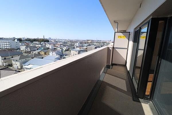 バルコニーを拡大表示