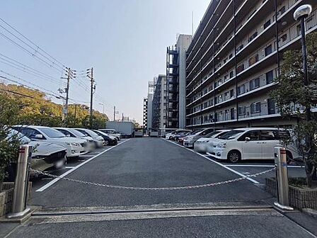 敷地内駐車場出入口です！