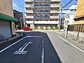 前面道路です。