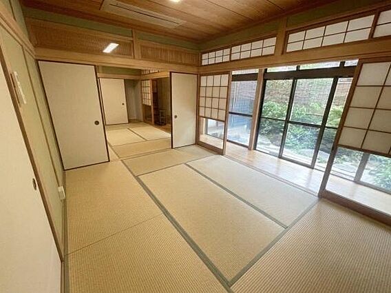 広々とした和室...
