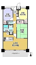 間取図画像 3LDK