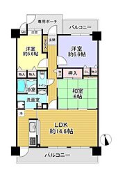 間取図画像 3LDK