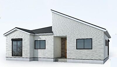 外観:外観パース。 外観:外観パース。