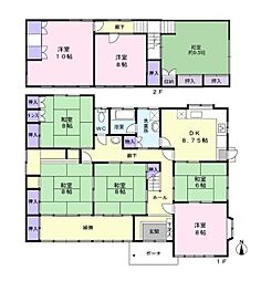 袋井市山田 133坪の広々敷地 平成3年築