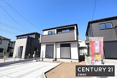 外観：2025年2月完成いたしました！いつでも現地案内、内見可能です！
