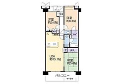 サンクレイドル狭山ヶ丘　6階