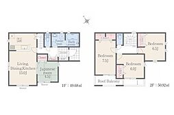 狭山市入間川2丁目 新築戸建