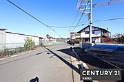 【　前面道路　】北側約8ｍ市道
