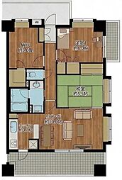 サンクレイドル仏子 4階角部屋