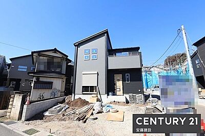 外観:2026年10月完成予定!完成前でも同社施工の別物件の内見可能です! 外観:2026年10月完成予定!完成前でも同社施工の別物件の内見可能です!