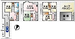 東淀川区豊里4丁目　中古戸建