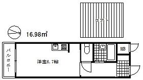 チョコハウス北野  ｜ 兵庫県神戸市中央区北野町４丁目（賃貸マンション1R・3階・16.98㎡） その2