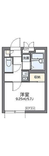 レオパレスコントワール御影石町 ｜兵庫県神戸市東灘区御影石町２丁目(賃貸マンション1K・2階・19.65㎡)の写真 その2