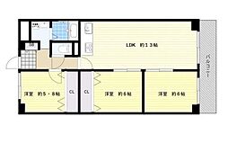 間取図画像 3LDK