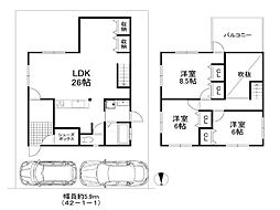 泉南郡熊取町つばさが丘北2丁目　中古戸建