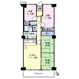 間取図画像 4LDK