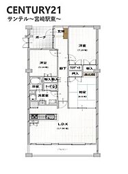 谷川町 リバーサイドマンション天神307号室