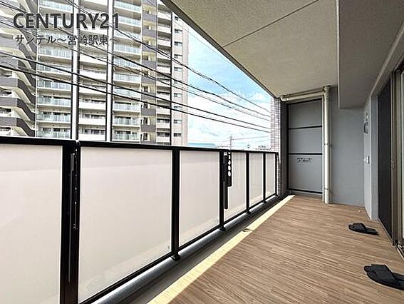 バルコニーです...