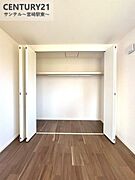 容量に余裕のあるクローゼットです！