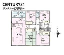 宮崎市本郷南方新築戸建 第6-1号棟