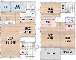 下北方町上田々1期 1号棟