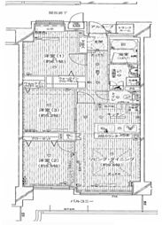 エストヴォーレ上北台 3LDKの間取図画像