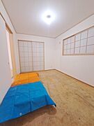 和室がある間取り。畳の香りとともにどこか落ち着く空間です。 