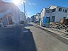 外観：建物のモデルハウスのご見学予約もスタートしました。当日のご見学予約も大歓迎ですので、お気軽にお問合せください。 