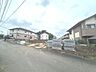 外観：建物のモデルハウスのご見学予約もスタートしました。当日のご見学予約も大歓迎ですので、お気軽にお問合せください。 