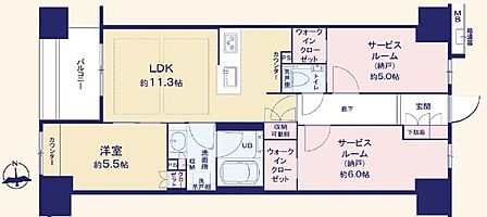 1SLDK 間取り
