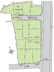 東村山市多摩湖町1丁目 土地 3区画
