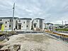 外観：建物のモデルハウスのご見学予約もスタートしました。当日のご見学予約も大歓迎ですので、お気軽にお問合せください。 