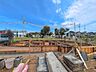 外観：現在建物を建築中です、建築中の物件については現地確認の他、同施工会社の完成施工例のご案内、担当者のプレゼンテーションにてご検討ください。適切なご検討の方法をご説明させて頂きます。 