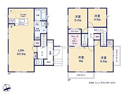 川越市石原町2期　新築分譲住宅　全4棟　1号棟