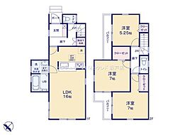 川越市砂新田第7　新築分譲住宅　全3棟　2号棟