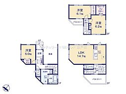 川越市岸町　新築分譲住宅　全2棟　2号棟