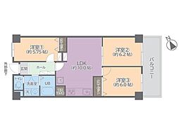 間取図画像 3LDK