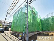 【B号棟】全棟、敷地39坪超！駐車場2台駐車可能です。お住まいの南側にはちょっとしたお庭付き。
