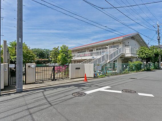 荏田保育園まで...
