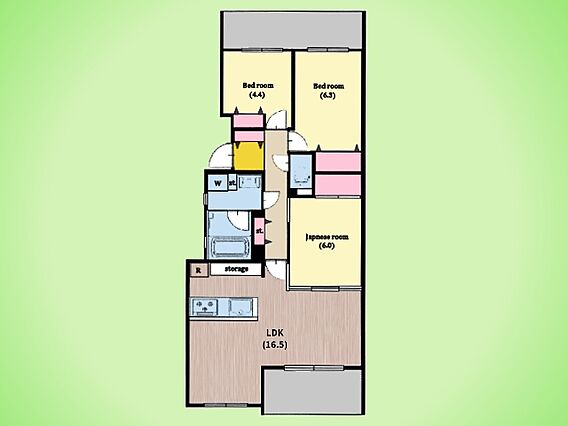 ○間取り図○