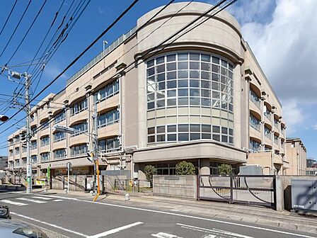川崎市立中野島小学校 距離約350m