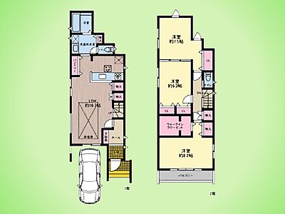 間取り：○間取り図○