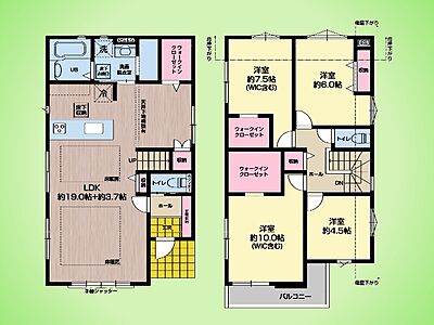 間取り:○間取り図○ 間取り:○間取り図○