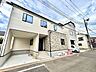 外観：住宅街にある2階建ての住宅の外観です