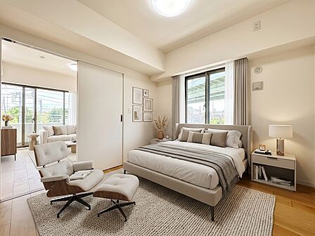 ※画像は実際の写真をもとに、家具・調度品の配置例をCG合成したもので、家具等は販売価格に含まれません
