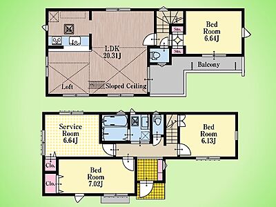 間取り:○間取り図○ 間取り:○間取り図○